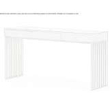 Rectangular console table made of wooden veneer Morance