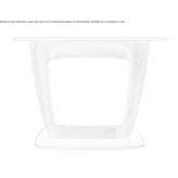 Wood and glass console Sorrento