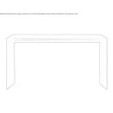 Console with drawers Samaca