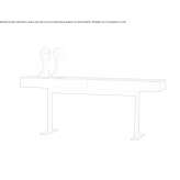 Console with drawers Monvalle