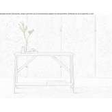 Rectangular console table made of walnut wood Capitan