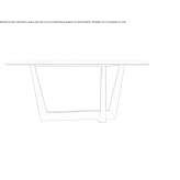 Rectangular console table Tarbert