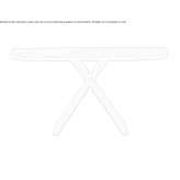 Demilune ash console Emmaboda