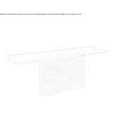 Rectangular console table Tiabaya