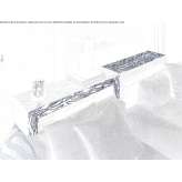 Alpi Maritime Pine console table with light Sort
