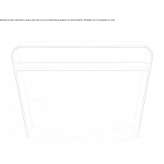 Rectangular glass console table with shelves Portaria