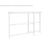Rectangular console table Rima