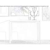 Extendable rectangular console table Nemanice