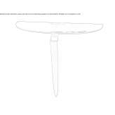 Demilune wooden console table Genolier