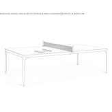 Rectangular ping-pong table Ahnsbeck