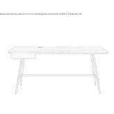 Ash desk Burriana