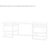 Rectangular wooden desk Selim