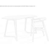 Solid wood desk Purgen