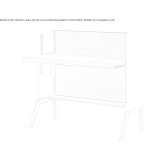 Height adjustable desk Olivares