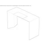 MDF desk Samaca