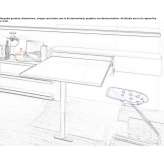 Extendable desk for children Skalna