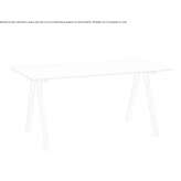 Rectangular wooden desk Mombuey