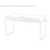 Rectangular desk Utande