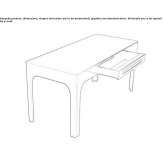 Rectangular desk Spittal