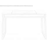 MDF desk Zeitz
