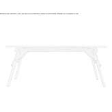 Rectangular oak desk Rudow
