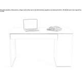 Rectangular desk with drawers Spiczyn