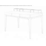 Maple desk Evje
