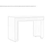 Desk with drawers Zena