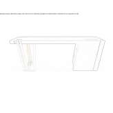 Wooden desk Moiola