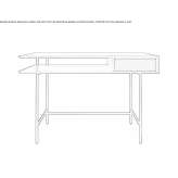 Rectangular wooden desk Matiguas