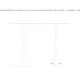 Secretary desk in painted metal Hemsbach