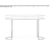 Wooden secretary with drawers Fermoy