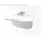 Wall-mounted computer desk Revne