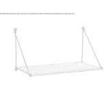 Wall-mounted secretary desk, oak Culebra