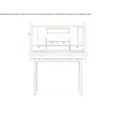 Sekretarka z szufladami Branxton