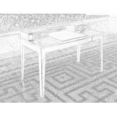 Wooden secretary with drawers Gragnano