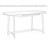 Secretary with drawers Cepita