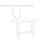 Wooden secretary's desk Karumba