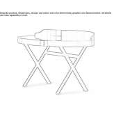 Wooden secretary's desk Beerwah