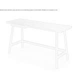 Wooden secretary's desk Zoresti