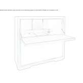 Wooden secretary's desk Hoquiam