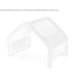 Fabric children's stool Piermont