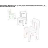 Children's chair made of polypropylene Rothlein