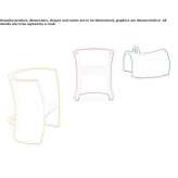 Polyethylene children's chair/rocking horse Bembibre