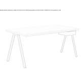 Rectangular desk for children with drawers Simacota