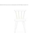 Wooden chair for children Izdebnik