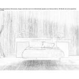 Double bed in a modern style Barillas