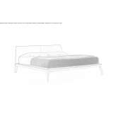 Double bed with upholstered headboard Poviglio