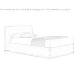 Single bed Tierzo