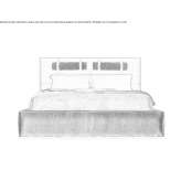 Storage fabric or leather bed Matacoto